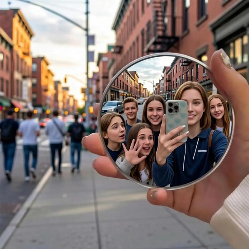 Travel Accessories Deals - Handheld Selfie Mirror Portable Solo Trip