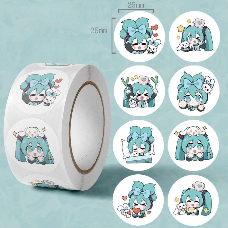 Travel Accessories Cute - Ins Aesthetic Cute Hatsune Miku Stickers,