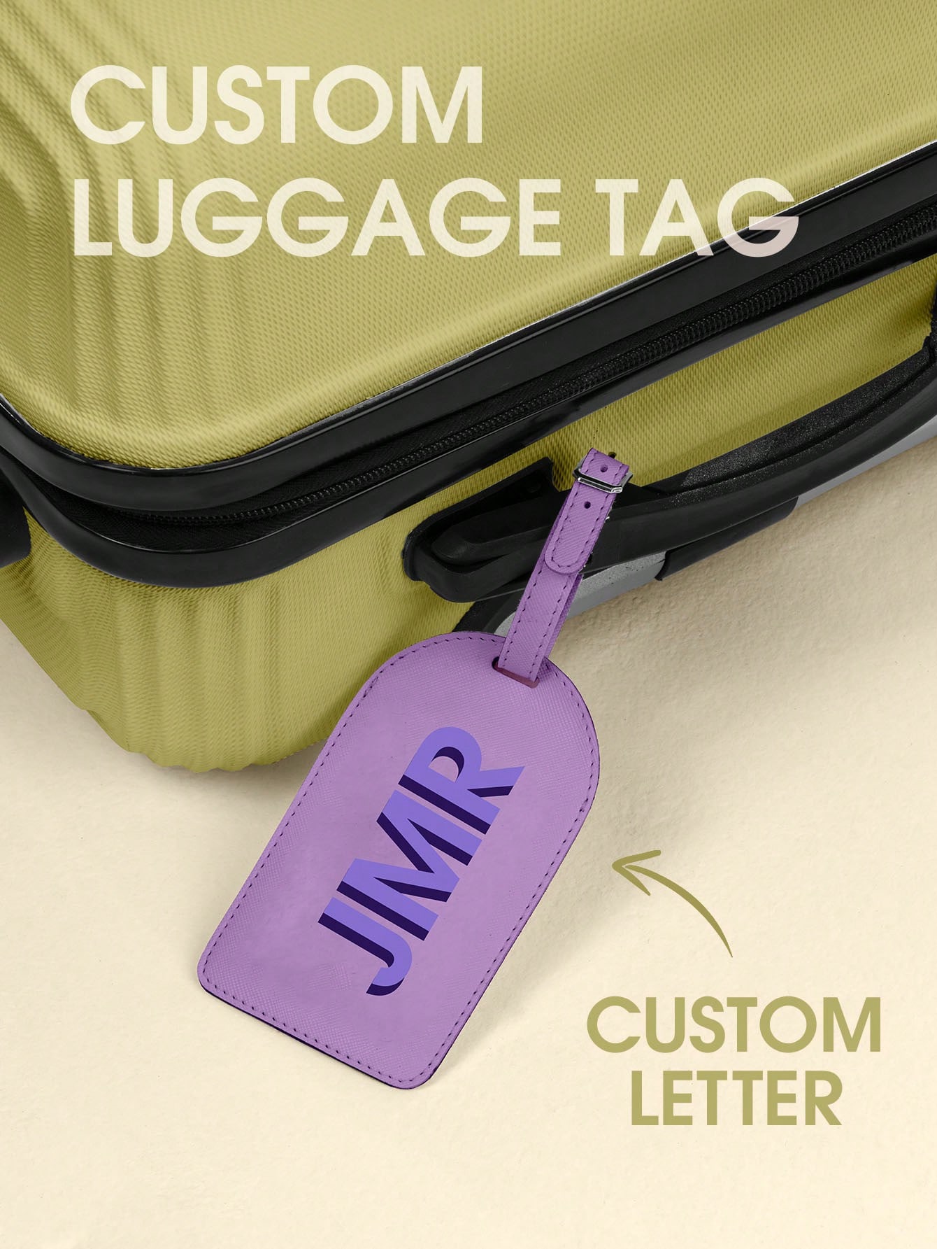 Personalized Initial Luggage T - Travel Packing Cube recension och pris