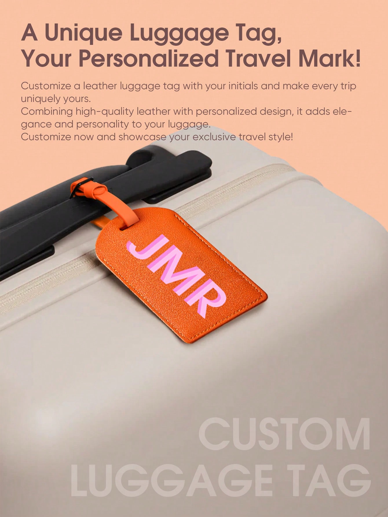 Personalized Initial Luggage T - Travel Packing Cube recension och pris