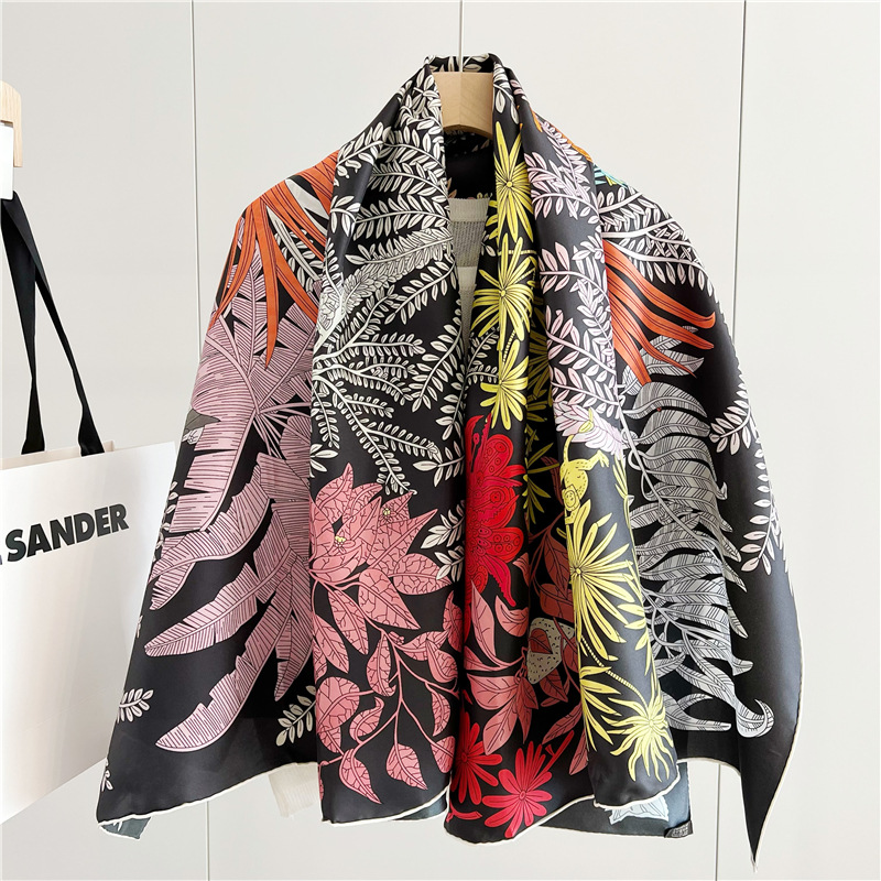 14mm Silk Scarf Women Hand Rol - Travel Accessories Designer recension och pris
