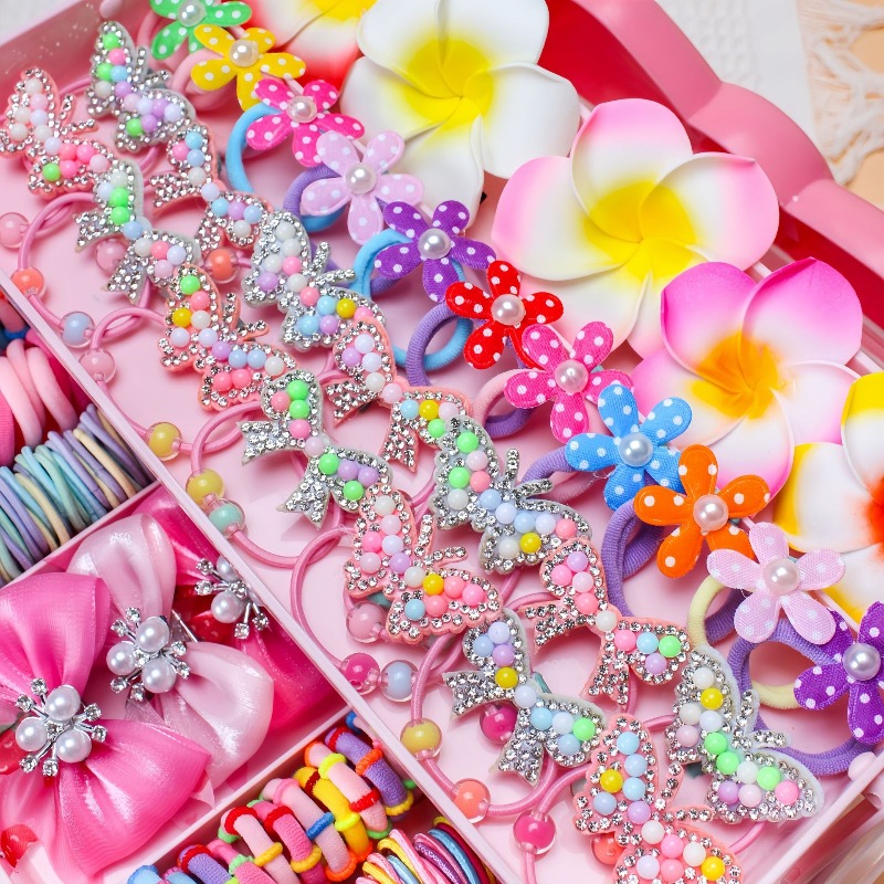 546Pcs Bow High Elastic Hair A - Travel Accessories For 6 Year Old recension och pris