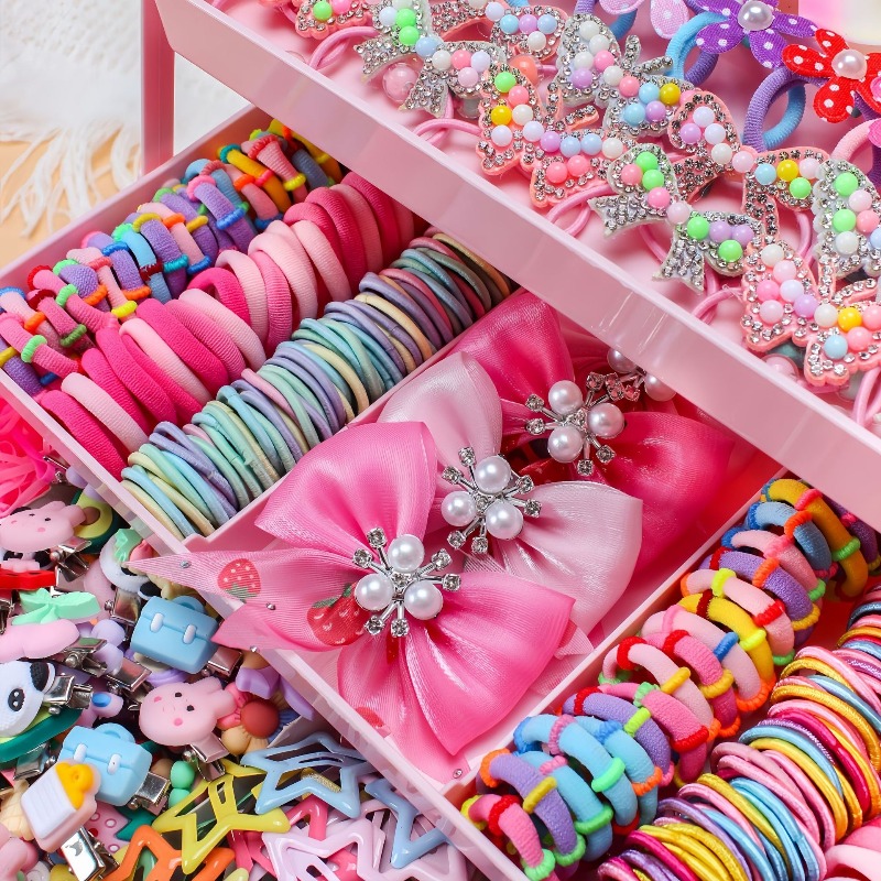 546Pcs Bow High Elastic Hair A - Travel Accessories For 6 Year Old recension och pris