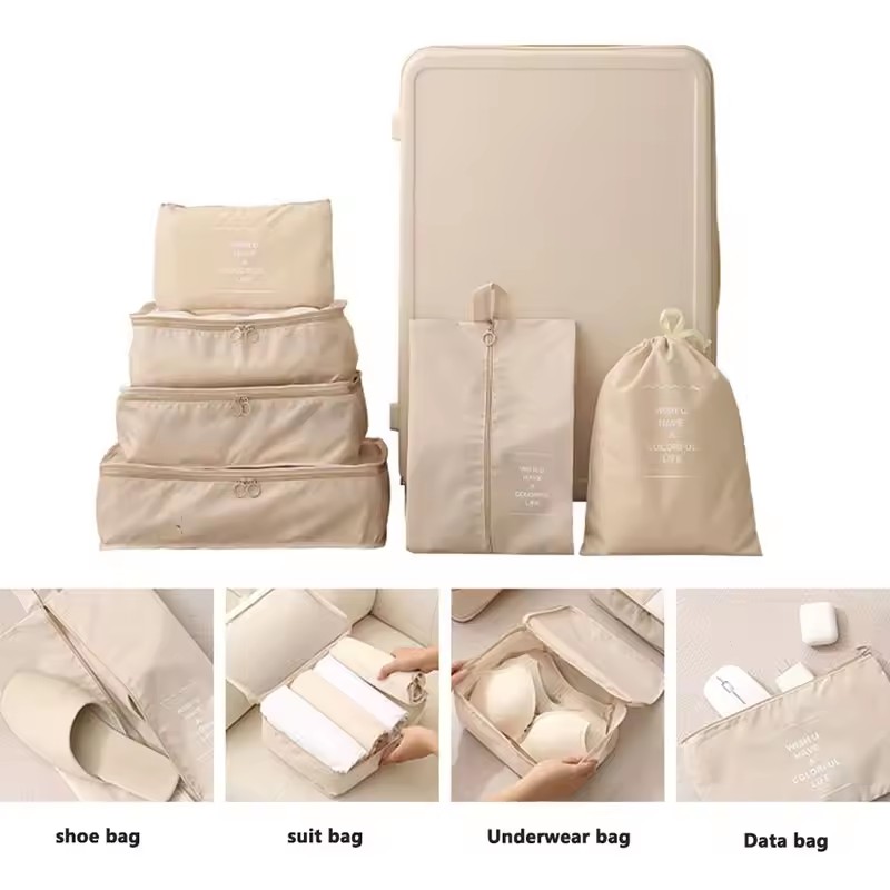 Travel Storage Bags Set 7/8/9/ - Travel Packing Cube recension och pris