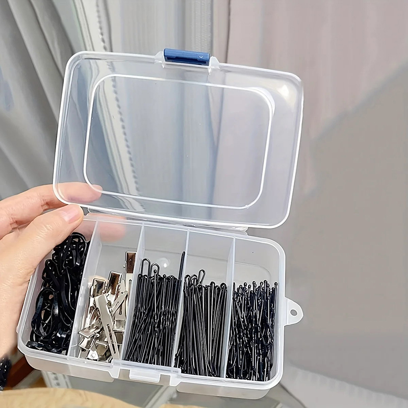 New【Clear 5/6Grid Portable Pla - Accessories Travel Jewelry Box recension och pris
