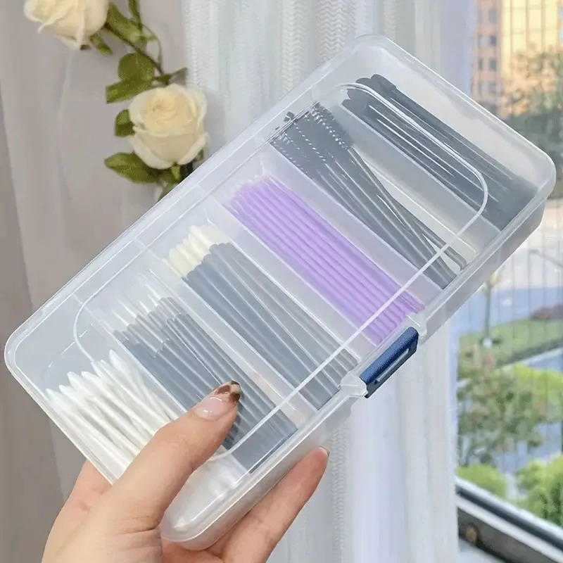New【Clear 5/6Grid Portable Pla - Accessories Travel Jewelry Box recension och pris