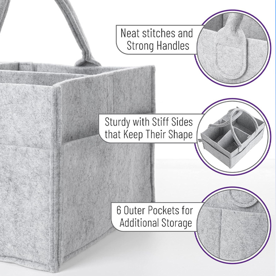 Children's Felt Diaper Storage - Travel Accessories Baby recension och pris