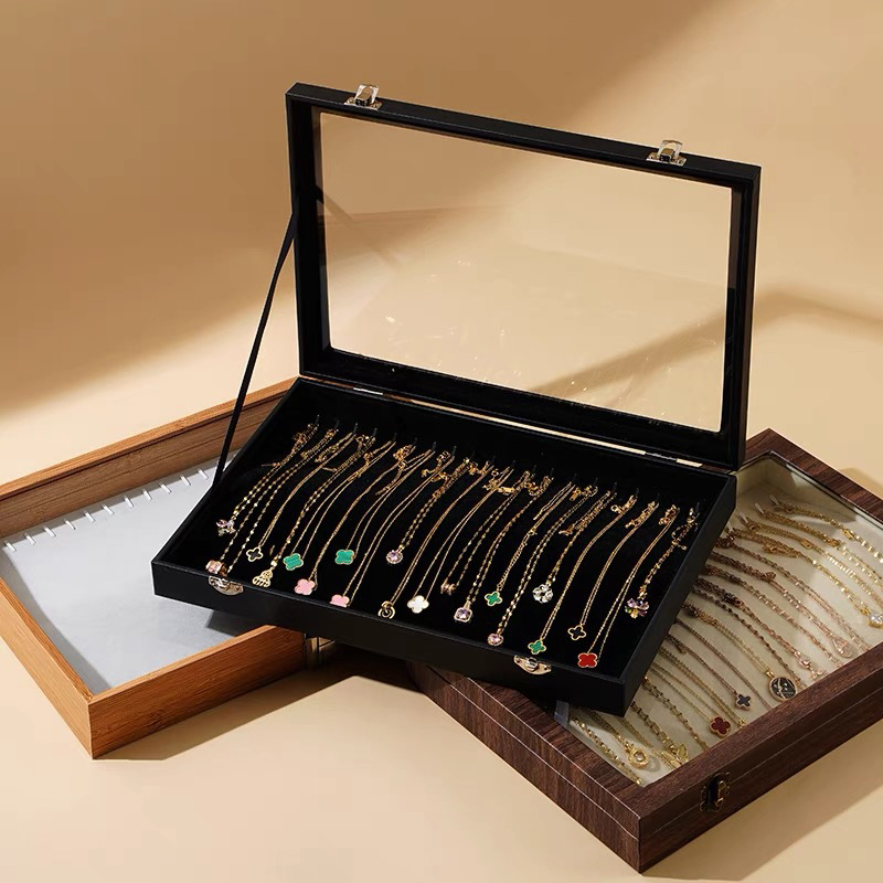 Wood Jewelry Box For Wedding M - Accessories Travel Jewelry Box recension och pris