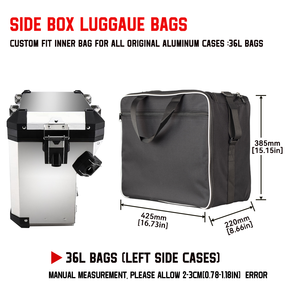 Motorcycle Luggage Bags for BM - Travel Packing Cube recension och pris