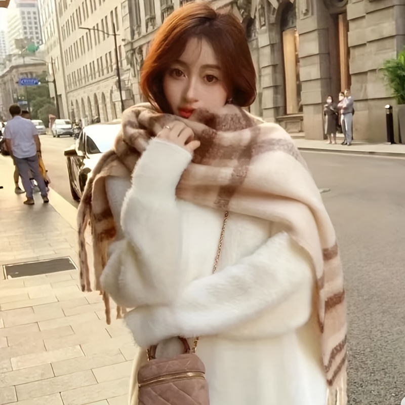 Classic Plaid Scarf for Women  - Travel Accessories Designer recension och pris