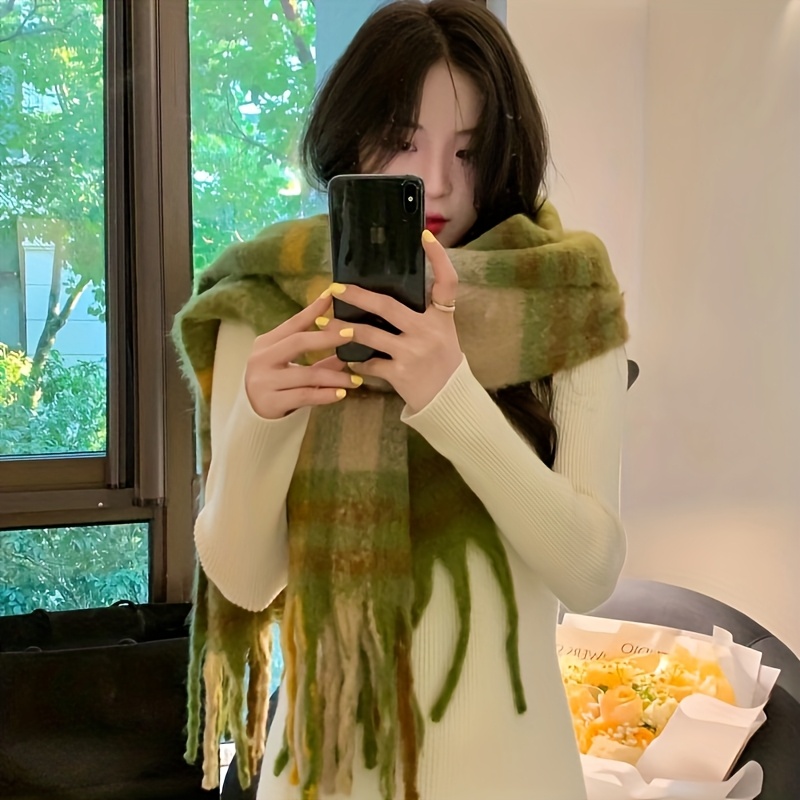 Classic Plaid Scarf for Women  - Travel Accessories Designer recension och pris