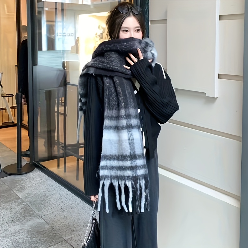 Classic Plaid Scarf for Women  - Travel Accessories Designer recension och pris