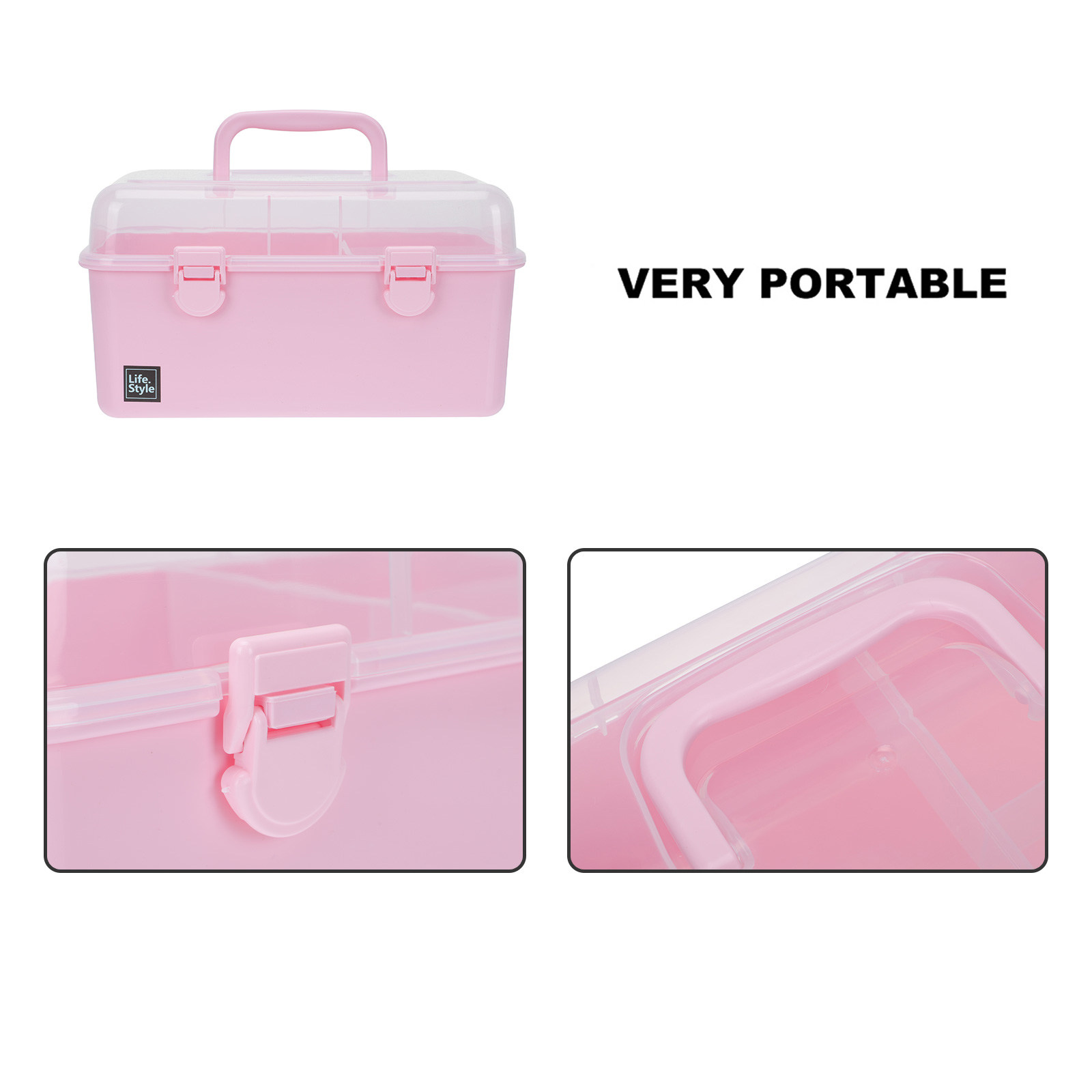 1Pcs Two-Level Hair Accessory  - Accessories Travel Jewelry Box recension och pris