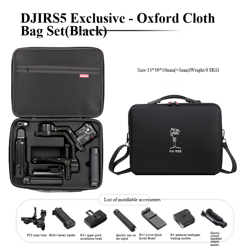 Shoulder Bag For DJI RS 5 Anti - Travel Packing Cube recension och pris
