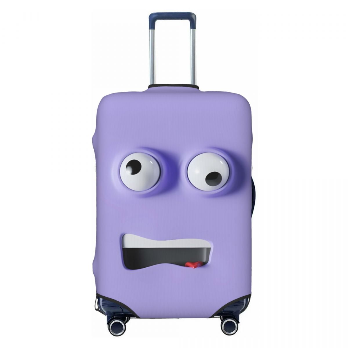 Funny Expression Printed Suitc - Travel Accessories To 3D Print recension och pris