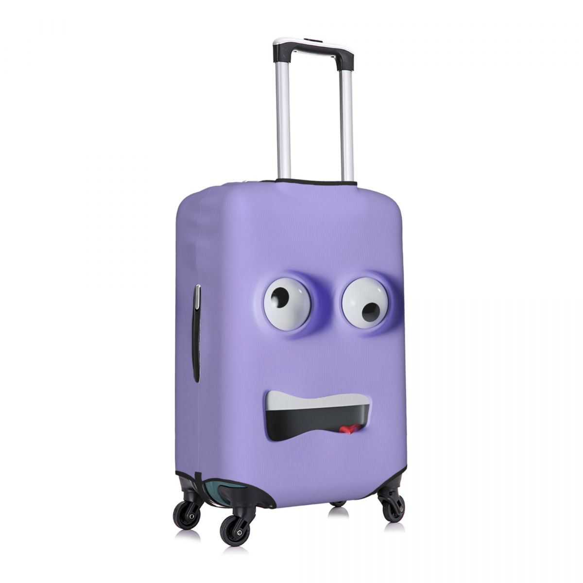 Funny Expression Printed Suitc - Travel Accessories To 3D Print recension och pris