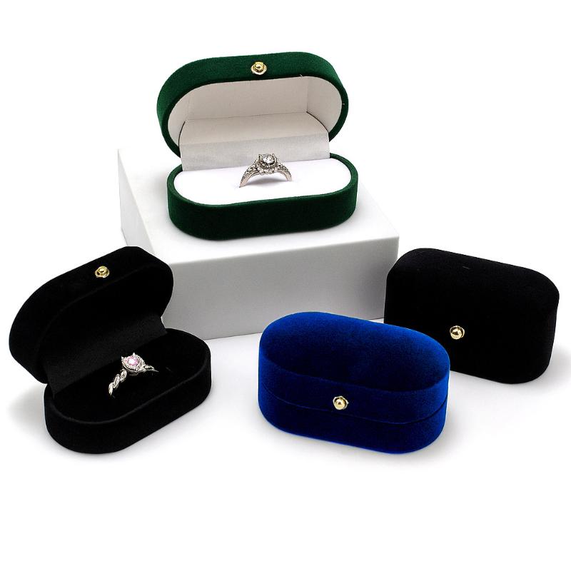 Mini Felt Ring Box Portable Ea - Accessories Travel Jewelry Box recension och pris
