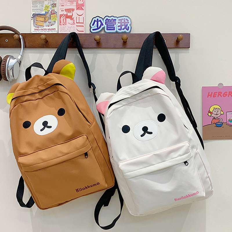 New Rilakkuma Backpack Large C - Travel Accessories Cute recension och pris