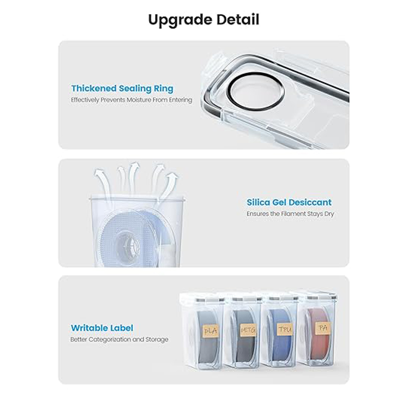 Airtight 3D Printer Filament S - Travel Accessories To 3D Print recension och pris