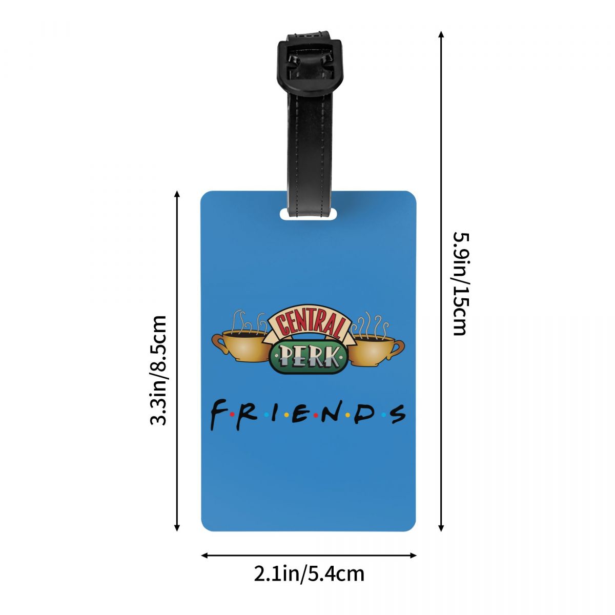 Friends Luggage Tags for Suitc - Travel Accessories List recension och pris