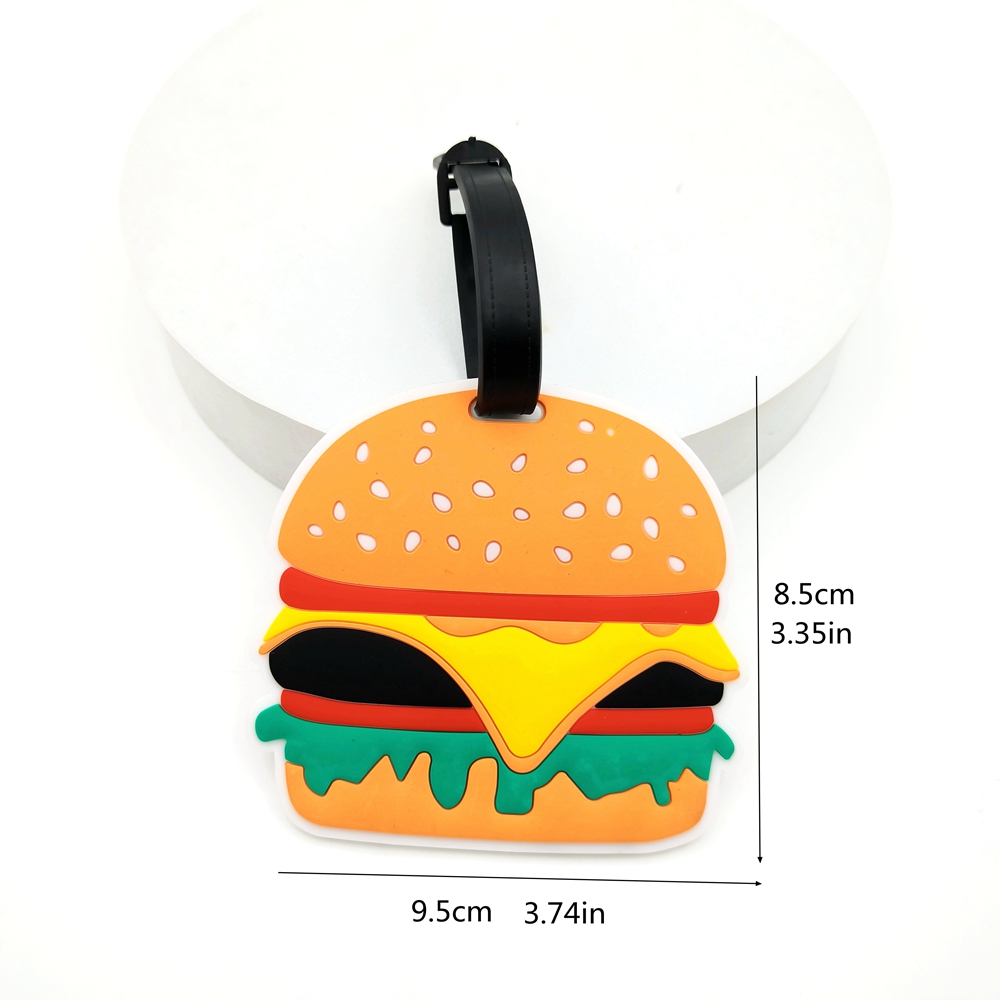 1pc Hamburg ice cream luggage  - Travel Accessories List recension och pris