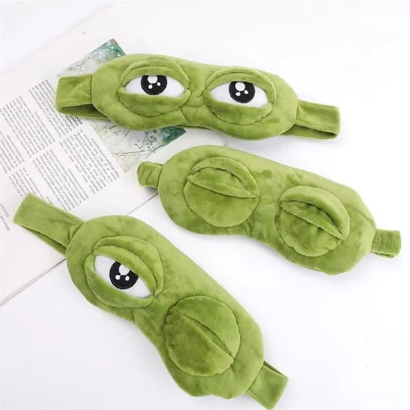 Frog Shaped Eye Mask Party Gam - Travel Accessories Deals recension och pris