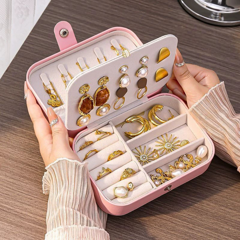 Anti Oxidation Portable Travel - Accessories Travel Jewelry Box recension och pris