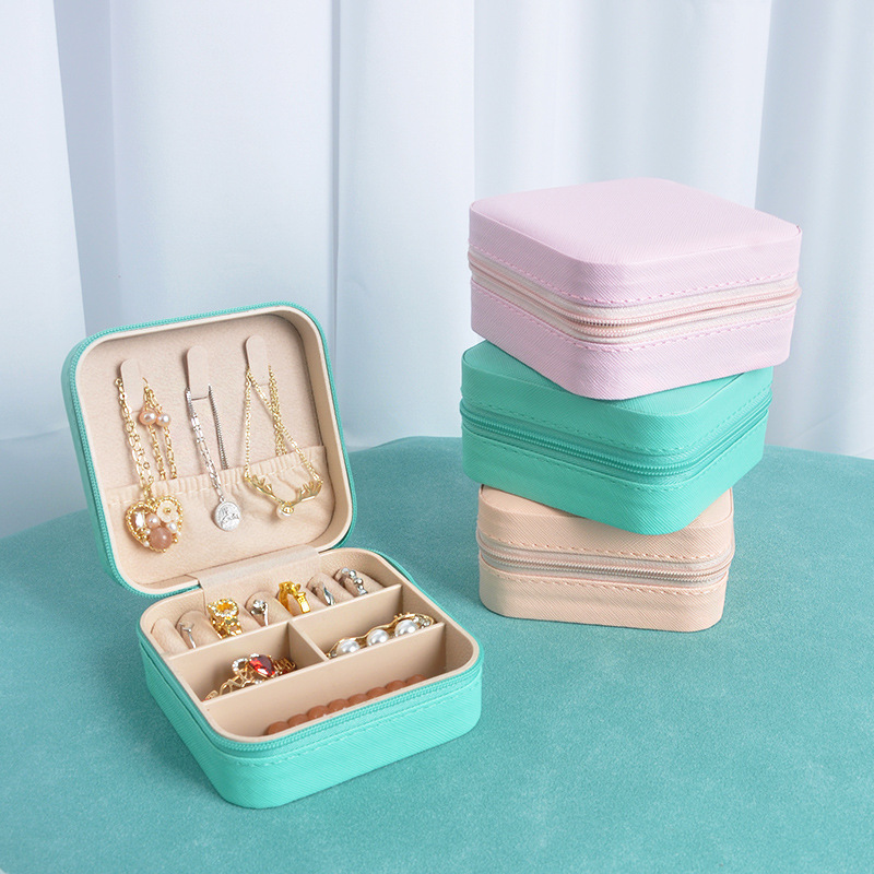 Colorful Simple Convenient Jew - Accessories Travel Jewelry Box recension och pris