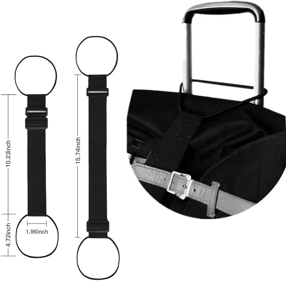 Adjustable Luggage Strap Trave - Travel Packing Cube recension och pris