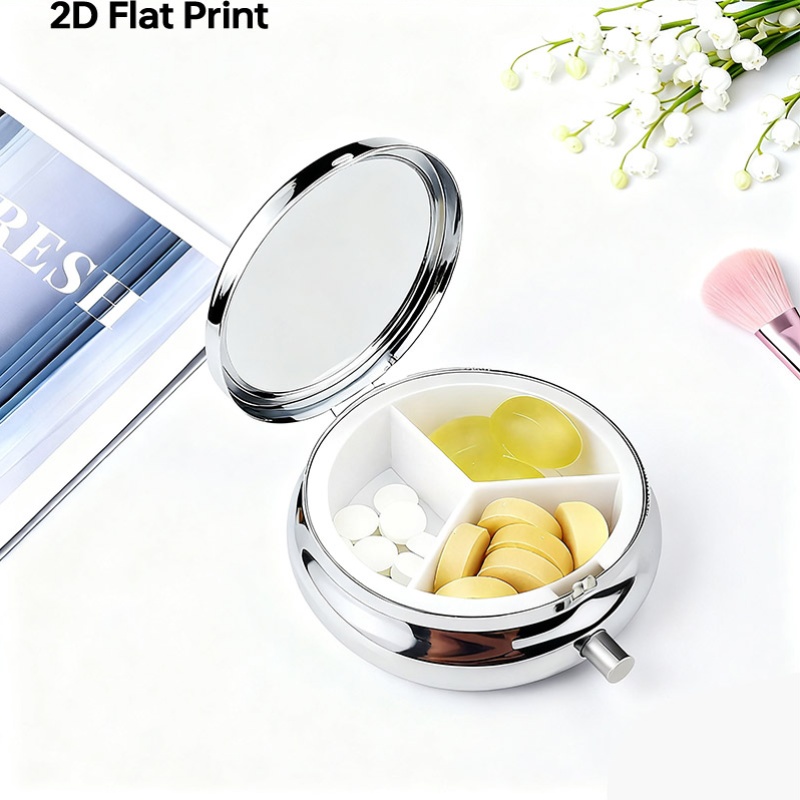 1 Square Metal Box with Shark  - Accessories Travel Jewelry Box recension och pris