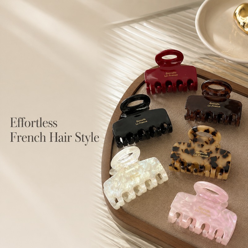 French Medium Hair Claw Clips  - Travel Accessories Unisex recension och pris