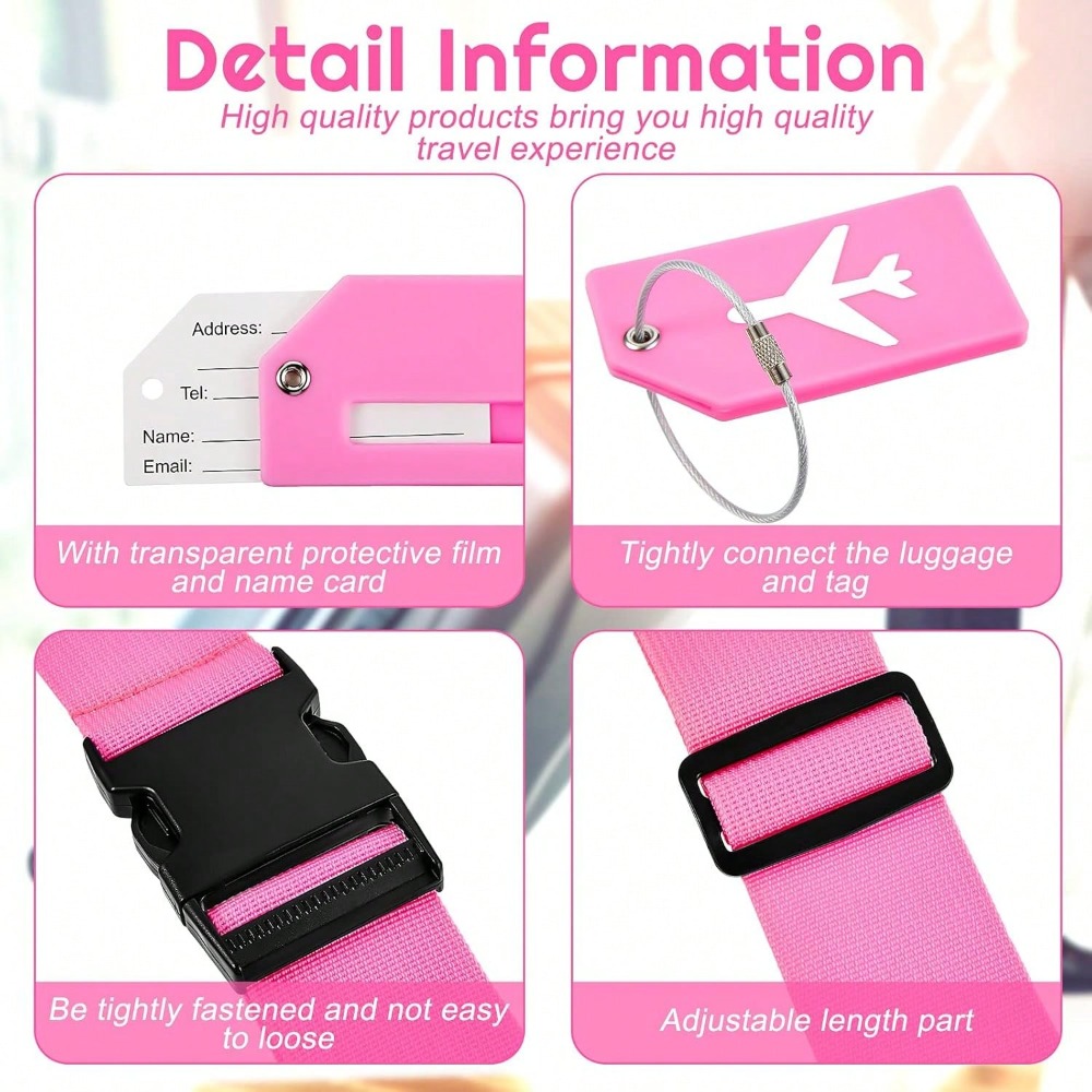 Luggage Strap Set with Luggage - Travel Accessories List recension och pris
