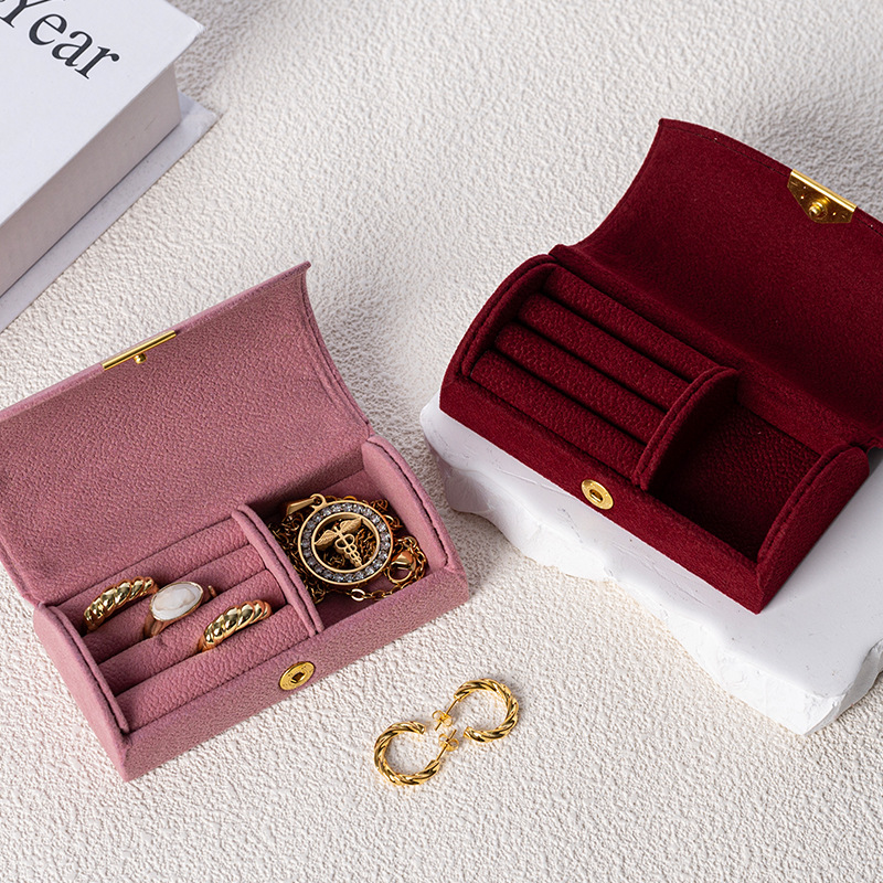 Arched Portable Jewelry Storag - Accessories Travel Jewelry Box recension och pris