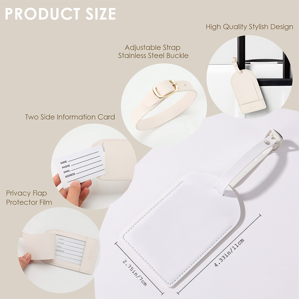 Personalised Pu Leather Luggag - Travel Accessories Personalised recension och pris