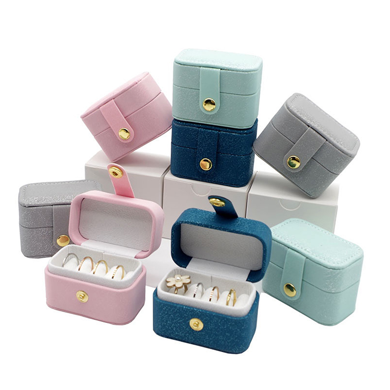 PU Leather Portable Jewelry Bo - Accessories Travel Jewelry Box recension och pris
