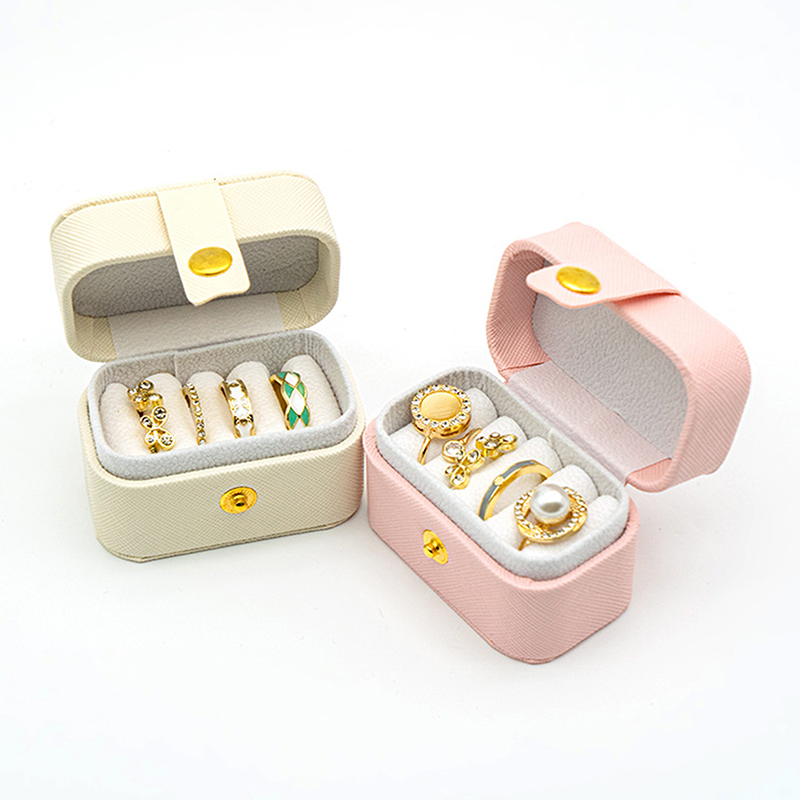 PU Leather Portable Jewelry Bo - Accessories Travel Jewelry Box recension och pris