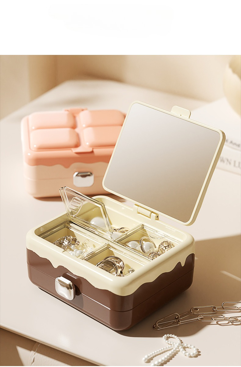 Portable Jewelry Organizer Min - Accessories Travel Jewelry Box recension och pris