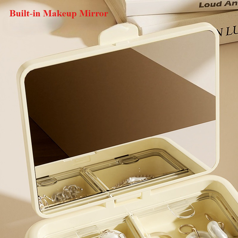 Portable Jewelry Organizer Min - Accessories Travel Jewelry Box recension och pris