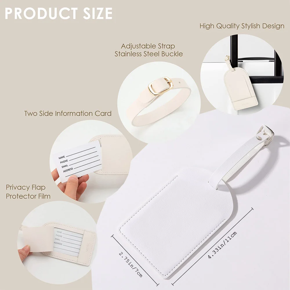 Personalized Pu Leather Luggag - Travel Accessories Personalised recension och pris