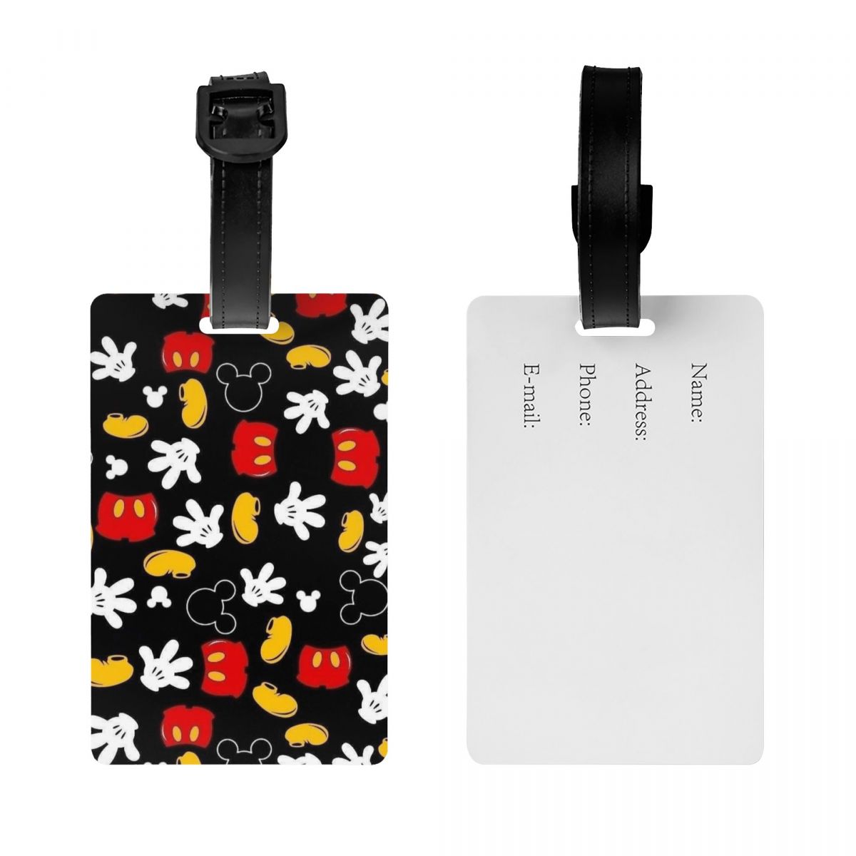 Custom M-Mouse  Luggage Tag fo - Travel Accessories List recension och pris