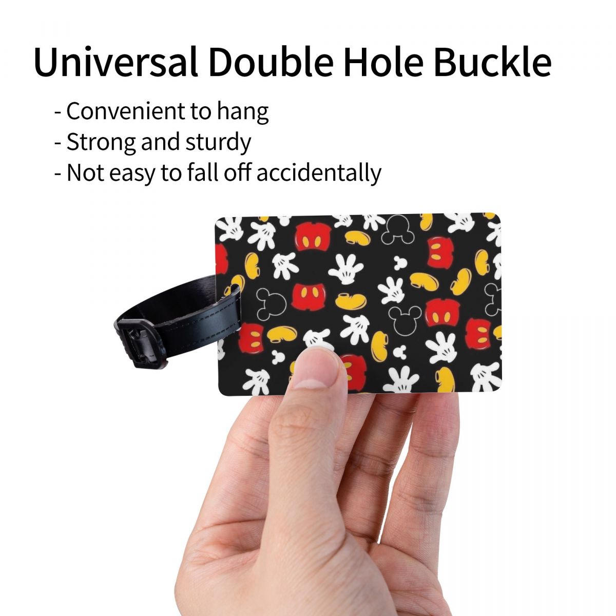 Custom M-Mouse  Luggage Tag fo - Travel Accessories List recension och pris