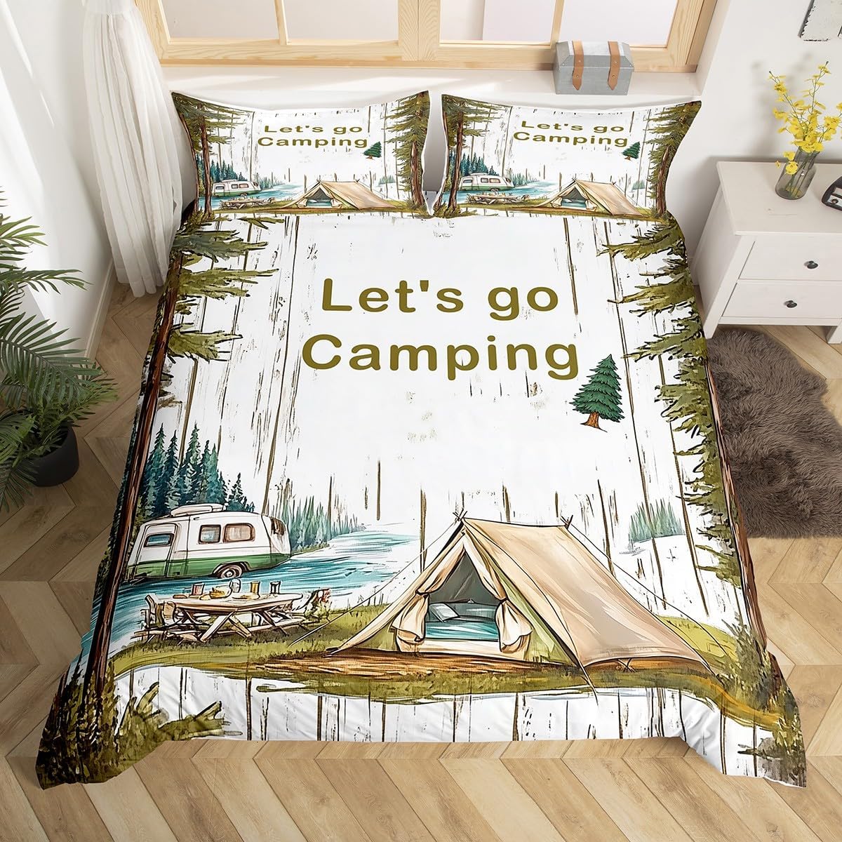 Camping Duvet Cover Set Full K - Travel Accessories To 3D Print recension och pris