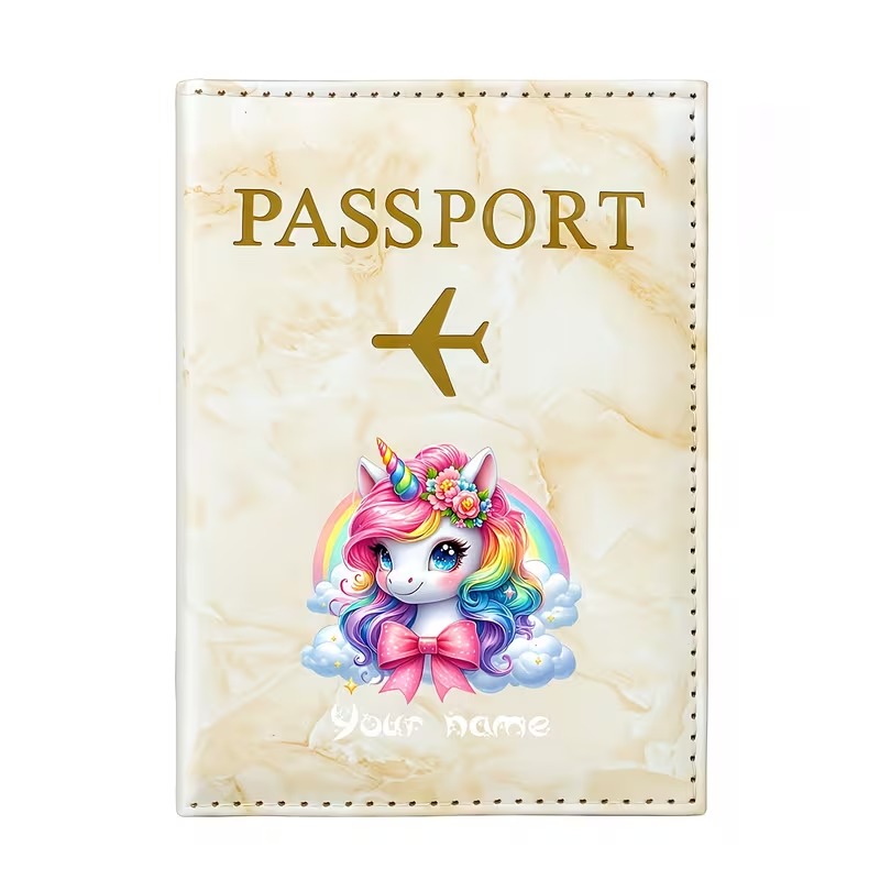 Personalized Name Custom PU Pa - Travel Accessories Personalised recension och pris