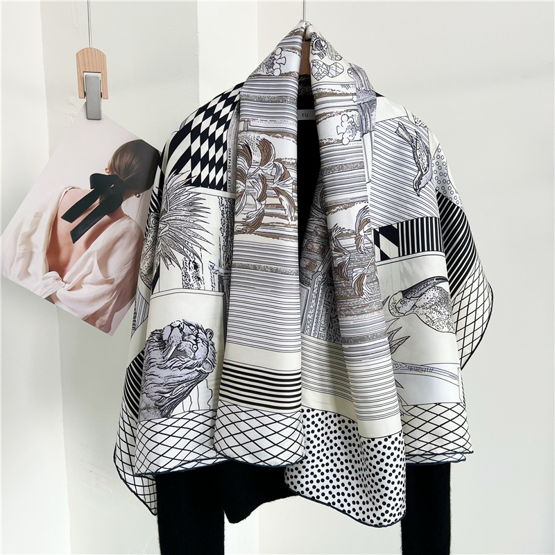 Large Silk Scarfs Brands Desig - Travel Accessories Designer recension och pris