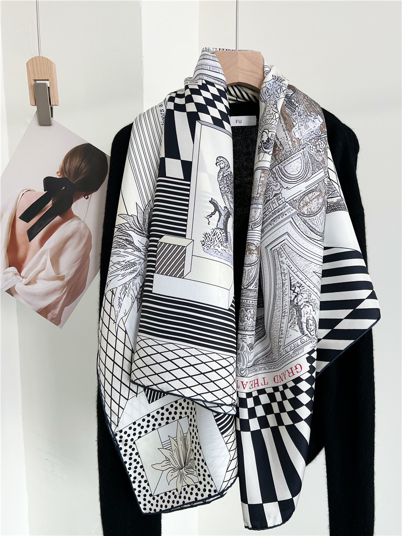 Large Silk Scarfs Brands Desig - Travel Accessories Designer recension och pris