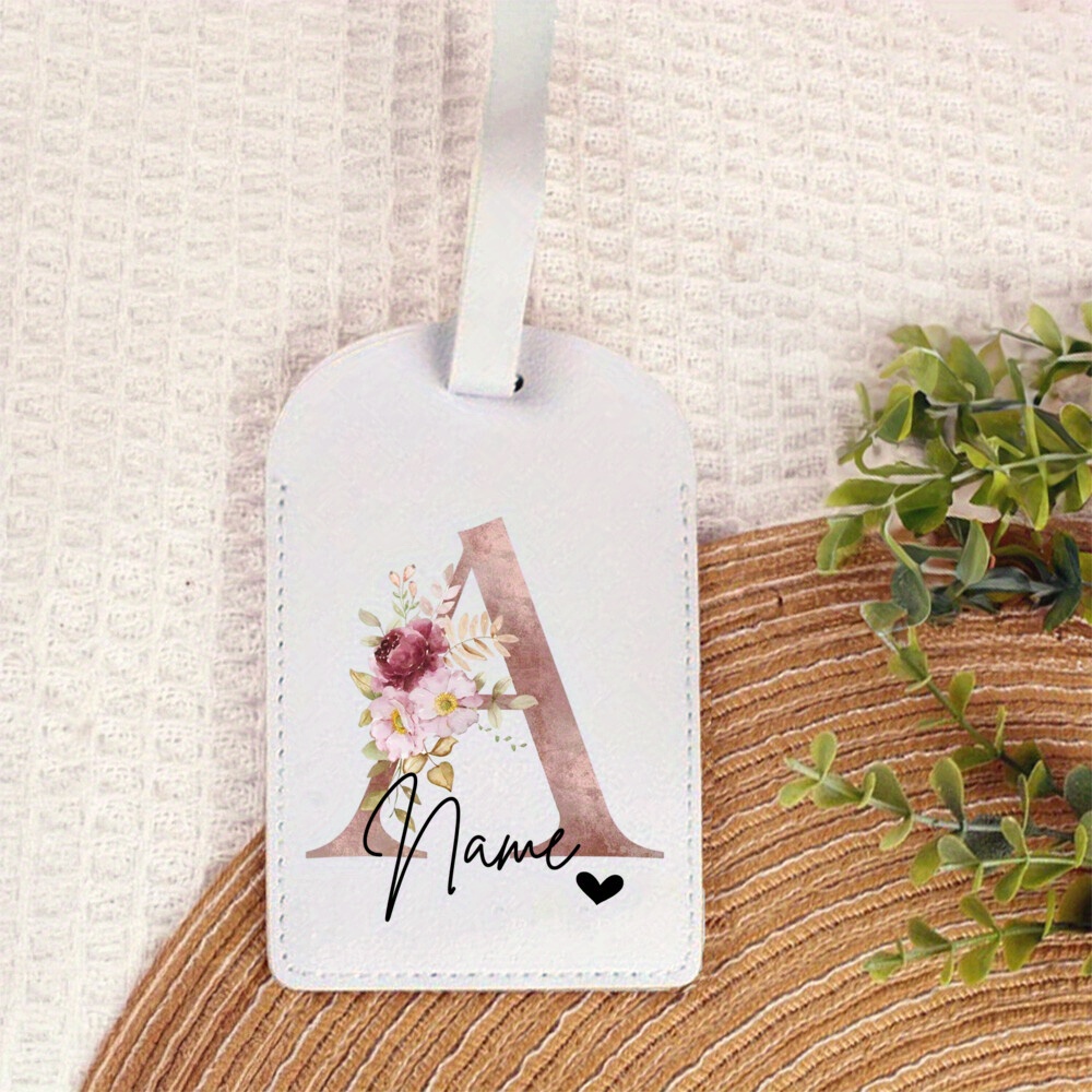 Personalized PU Luggage Tag Fa - Travel Accessories Personalised recension och pris