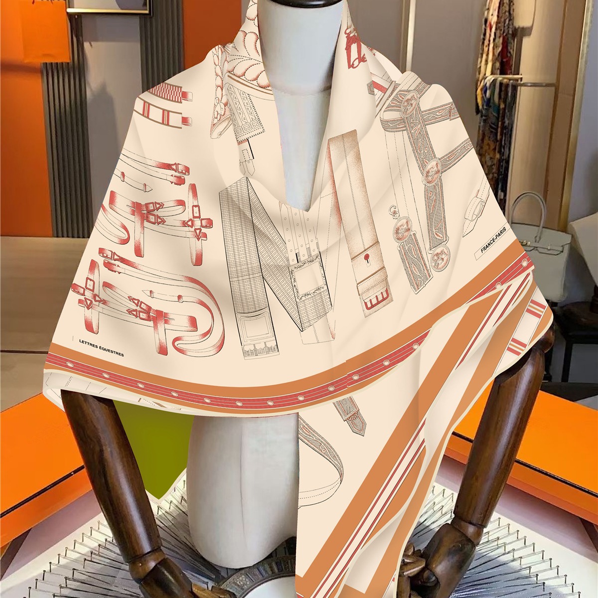 Faux Silk Wool Warm Scarf Wome - Travel Accessories Unisex recension och pris
