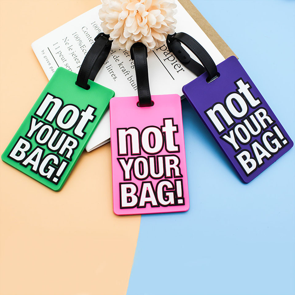 Creative Letter Not Your Bag T - Travel Accessories List recension och pris