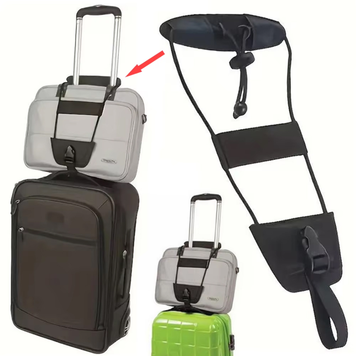 Travel Luggage Connecting Stra - Travel Packing Cube recension och pris