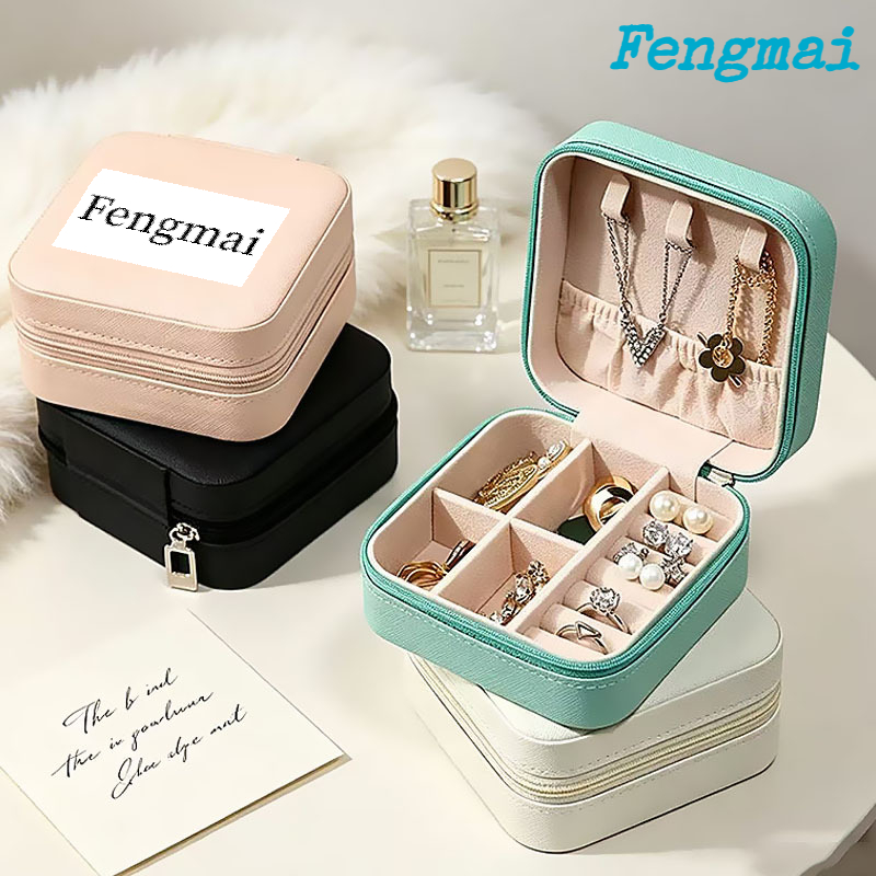 Fengmai Portable small jewelry - Accessories Travel Jewelry Box recension och pris